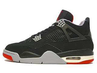 AIR JORDAN 4 RETRO 1999 black/cement grey