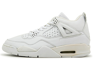 AIR JORDAN 4 RETRO white/white-chrome