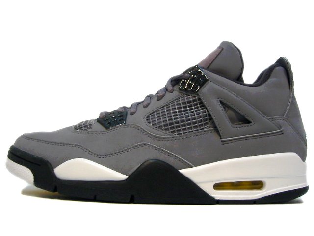 AIR JORDAN 4 RETRO cool grey/chrome-dark charcoal-varsity maize