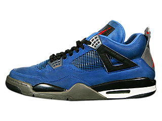 AIR JORDAN 4 RETRO eminem encore blue/red-black