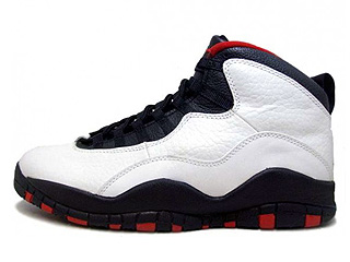 AIR JORDAN 10 (OG) chicago white/black-true red