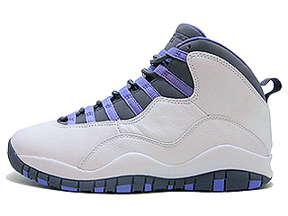 WMNS AIR JORDAN 10 RETRO white/medium violet-light graphite