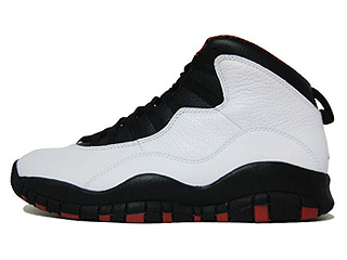 AIR JORDAN 10 RETRO chicago white/varsity red-black
