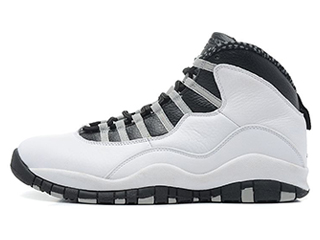 AIR JORDAN RETRO 10 white/blck-lt stl gry-vrsty rd