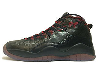 AIR JORDAN 10 RETRO DB DOERNBECHER black/gym red