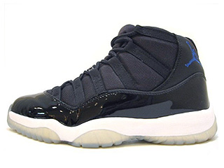 AIR JORDAN 11 RETRO space jam black/varsity royal-white