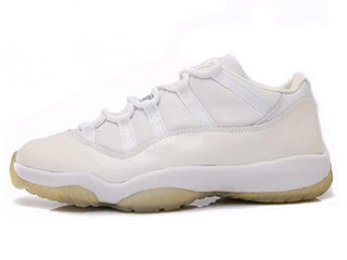 AIR JORDAN 11 RETRO LOW white/light zen grey