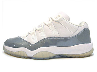 WMNS AIR JORDAN 11 RETRO LOW white/metallic silver