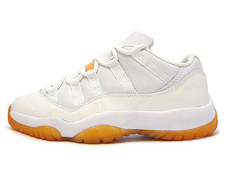 WMNS AIR JORDAN 11 RETRO LOW citrus white/citrus