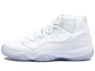AIR JORDAN 11 RETRO 25th anniversary white/metallic silver
