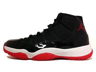 AIR JORDAN 11 RETRO bred black/varsity red-white