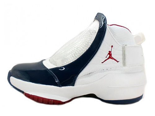 AIR JORDAN 19 eastcoast white/varsity red-midnight navy